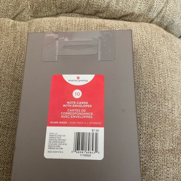 🌸3 for $18🌸 Thank You Cards, classic, gold lettering, American Greetings 10 ct - Picture 5 of 6